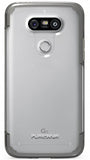 PUREGEAR SLIM SHELL PRO BLACK/CLEAR ANTI-SHOCK CASE COVER FOR LG G5 PHONE