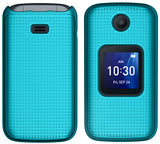 Textured Hard Shell Case Cover for Alcatel Go Flip 4, TCL FLIP Pro
