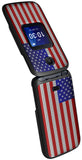 Textured Hard Shell Case Cover for Alcatel Go Flip 4, TCL FLIP Pro