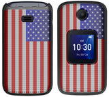 Textured Hard Shell Case Cover for Alcatel Go Flip 4, TCL FLIP Pro