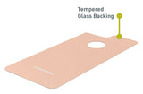 ROSE GOLD PureGear Rear/Back Tempered Glass Protector for iPhone 6/7/8 PLUS