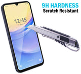 2X Tempered Glass Screen Protector 9H Crack Saver for Samsung Galaxy A15 5G, A25