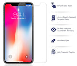Tempered Glass Screen Protector Scratch Guard for Apple iPhone Xs Max 6.5"