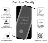 Full Size Tempered Glass 3D Curved Screen Protector for Samsung Galaxy S20 Plus