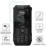 2X Hard 9H Tempered Glass Screen Protector Crack Saver for Sonim XP5s (XP5800)