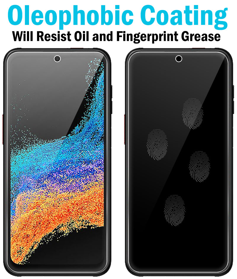 Nakedcellphone 2-Pack Tempered Glass Screen Protector For Sonim XP8/XP8800 - 9H Hardness