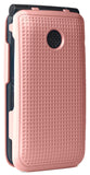 Grid Texture Case Slim Cover for Alcatel Go Flip V, MyFlip, QuickFlip