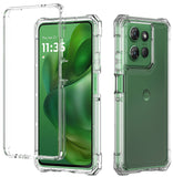 Clear Hybrid Case Anti-Shock Cover for Motorola G Play 2026 / Moto G 2026 Phone