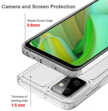 AquaFlex Transparent Anti-Shock Clear Case for Motorola Moto G Power 5G 2023