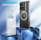 Clear Case for Motorola Moto G Power 2026 2025 - Compatible with MagSafe Mounts