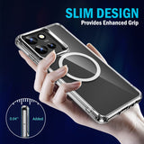 Clear Case for Motorola Moto G Power 2026 2025 - Compatible with MagSafe Mounts