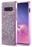 Studded Rock Crystal Bling Rhinestone Case Hybrid Cover for Samsung Galaxy S10e