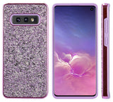 Studded Rock Crystal Bling Rhinestone Case Hybrid Cover for Samsung Galaxy S10e