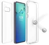 Tri-Max Clear Screen Guard Full Body TPU Wrap Case Cover for Galaxy S10e