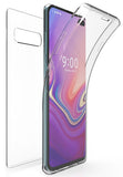 Tri-Max Clear Screen Guard Full Body TPU Wrap Case Cover for Galaxy S10 Plus