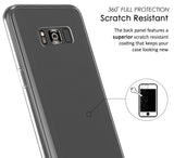 TRI-MAX CLEAR SCREEN GUARD FULL BODY WRAP CASE FOR SAMSUNG GALAXY S8 PLUS, S8+