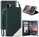 INFOLIO WALLET CREDIT CARD SLOT CASE + LANYARD FOR SAMSUNG GALAXY S9 Plus, S9+
