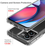 AquaFlex Transparent Anti-Shock Clear Case Cover for Motorola G Stylus 5G 2023