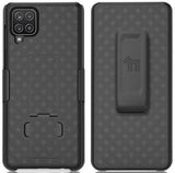 Textured Hard Case Cover Stand and Belt Clip Holster for Samsung Galaxy A42 5G