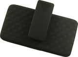 BLACK KICKSTAND CASE + BELT CLIP HOLSTER STAND FOR MOTOROLA DROID MINI XT1030