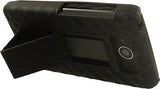 BLACK KICKSTAND CASE + BELT CLIP HOLSTER STAND FOR MOTOROLA DROID MINI XT1030