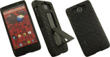 BLACK KICKSTAND CASE + BELT CLIP HOLSTER STAND FOR MOTOROLA DROID MINI XT1030