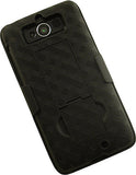 BLACK KICKSTAND CASE + BELT CLIP HOLSTER STAND FOR MOTOROLA DROID MINI XT1030