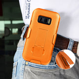 Slim Hard Case Cover and Belt Clip Holster for Samsung Galaxy XCover FieldPro