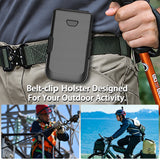 Hard Case and Belt Clip Holster Combo for Iris Easy Flip 2 Phone