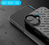 Slim Hard Case Stand and Belt Clip Holster Combo for iPhone 17 - Black