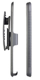 BLACK RUBBERIZED HARD CASE + BELT CLIP HOLSTER COMBO FOR iPOD TOUCH 5 6 7