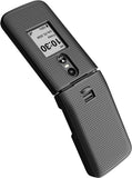 Nakedcellphone Grid Texture Hard Case Slim Cover for Jitterbug Flip 3 Phone