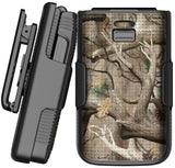 Nakedcellphone Hard Case and Belt Clip Holster Combo for Jitterbug Flip 3 Phone