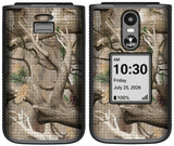 Nakedcellphone Grid Texture Hard Case Slim Cover for Jitterbug Flip 3 Phone