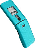 Nakedcellphone Grid Texture Hard Case Slim Cover for Jitterbug Flip 3 Phone