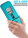 Nakedcellphone Hard Case and Belt Clip Holster Combo for Jitterbug Flip 3 Phone