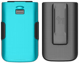 Nakedcellphone Hard Case and Belt Clip Holster Combo for Jitterbug Flip 3 Phone