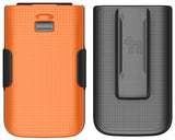 Nakedcellphone Hard Case and Belt Clip Holster Combo for Jitterbug Flip 3 Phone