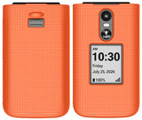 Nakedcellphone Hard Case and Belt Clip Holster Combo for Jitterbug Flip 3 Phone