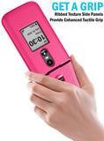 Nakedcellphone Hard Case and Belt Clip Holster Combo for Jitterbug Flip 3 Phone