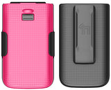 Nakedcellphone Hard Case and Belt Clip Holster Combo for Jitterbug Flip 3 Phone