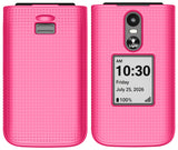 Nakedcellphone Hard Case and Belt Clip Holster Combo for Jitterbug Flip 3 Phone