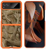 Grid Textured Hard Case Slim Phone Cover for Motorola RAZR 2023 (aka RAZR 40)