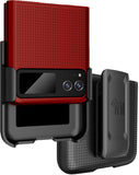 Hard Case Cover and Belt Clip Holster Combo for Motorola RAZR 2023 (aka RAZR 40)