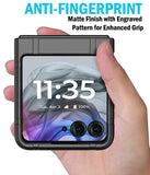 Hard Case Cover & Belt Clip Holster for Motorola RAZR 2024/2025 Flip Phone