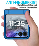 Textured Hard Case Slim Cover for Motorola RAZR 2024/2025 Flip Phone