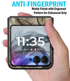 Hard Case Cover & Belt Clip Holster for Motorola RAZR 2024/2025 Flip Phone