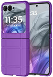 Textured Hard Case Slim Cover for Motorola RAZR 2024/2025 Flip Phone