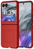 Textured Hard Case Slim Cover for Motorola RAZR 2024/2025 Flip Phone
