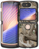 Camo Tree Real Woods Case and Belt Clip for Motorola RAZR 5G Flip Phone (2020)
